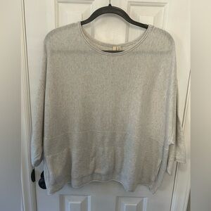 J Jill Pure Jill Size Small Petite Cashmere Blend Boxy Sweater